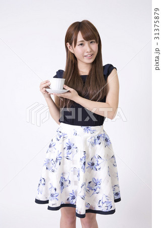 女の子 カフェ 31375879