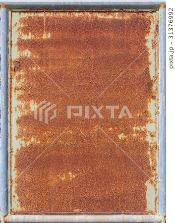 old rusty metal frame old rusty metal frame 31376992