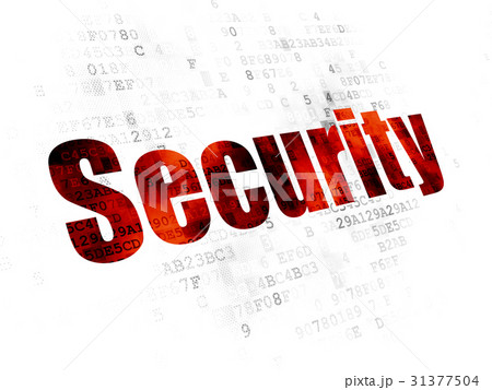 Protection concept: Security on Digital background 31377504