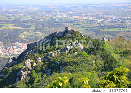 Moorish castle early in the morning 31377761