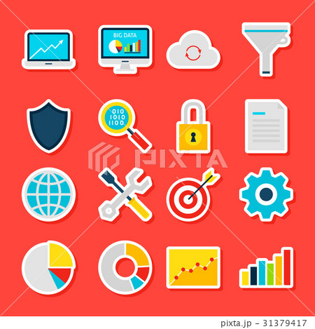 Big Data Analytics Stickers Big Data Analytics Stickers 31379417