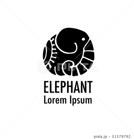 Ornate elephant design 31379792