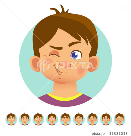 Different human emotions 31381033