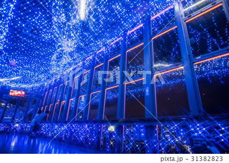 東京タワー 天の川イルミネーション の写真素材 3133