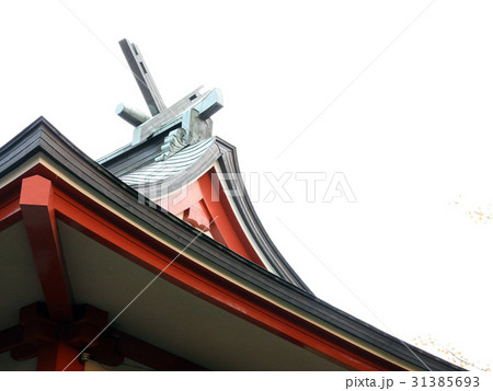 神社の屋根 神社の屋根 31385693