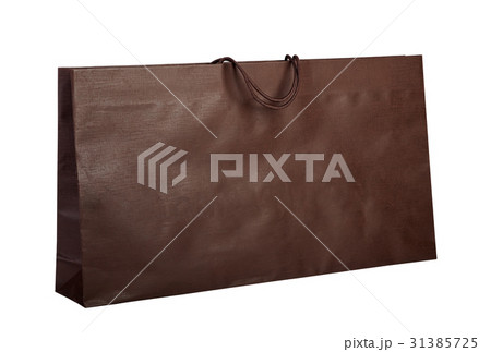 Brown shopping bag. Brown shopping bag. 31385725