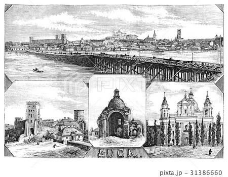 Cityscape of Luck city, Poland Cityscape of Luck city, Poland 31386660