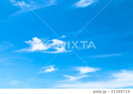 爽やか初夏の空　コピースペース　文字スペース　背景用素材 31389719