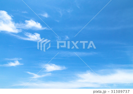 爽やか初夏の空　コピースペース　文字スペース　背景用素材 31389737