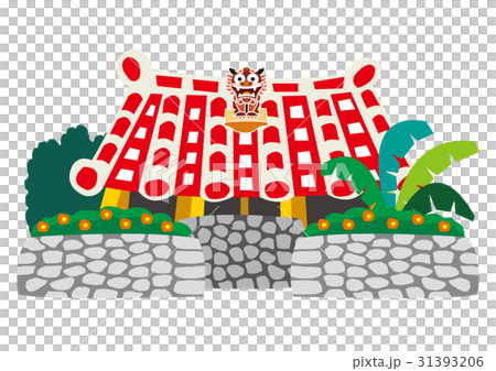 沖繩的一個古老的私人住宅 沖繩的一個古老的私人住宅 31393206