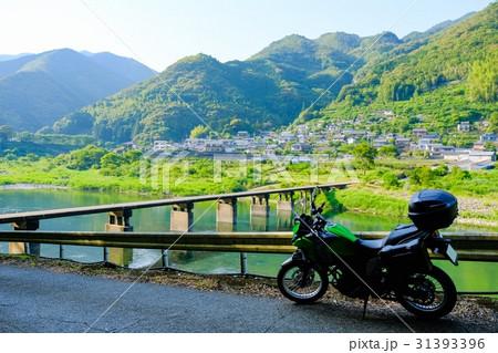バイク旅(浅尾沈下橋) バイク旅(浅尾沈下橋) 31393396