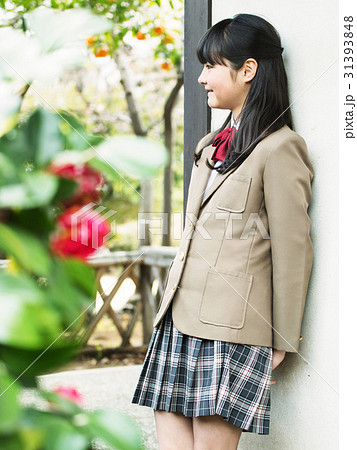 女学生　新緑 31393848