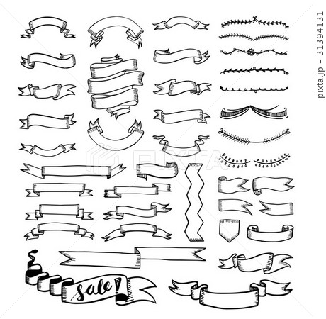 Banner drawing collection. 31394131