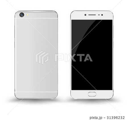 Front and back smartphone mockup. 31396232