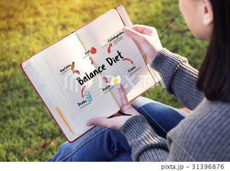 Healthy Eating Food Digram Concept 31396876