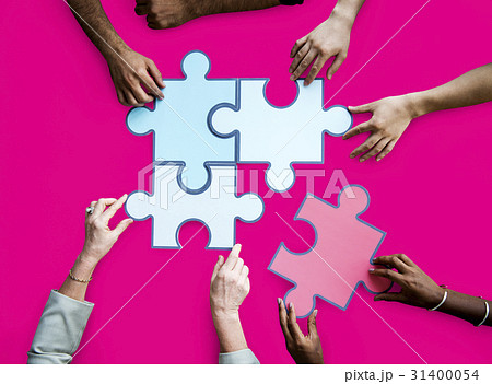 Togetherness Connection Teamwork Jigsaw Game 31400054