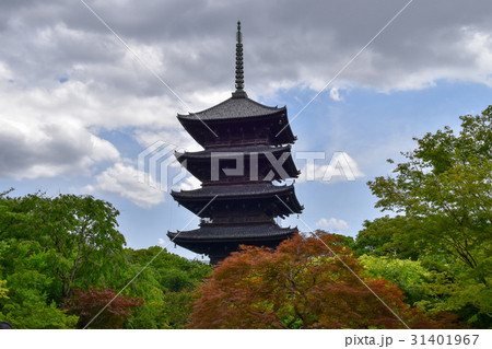 東寺　五重塔 31401967