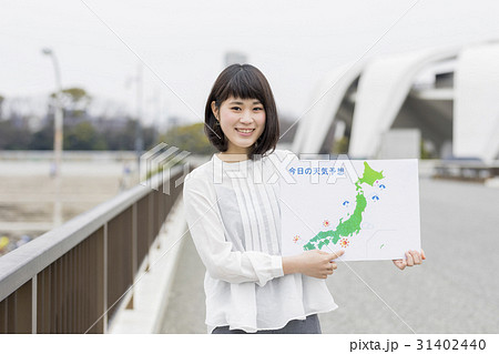 女子アナ　天気予報 31402440