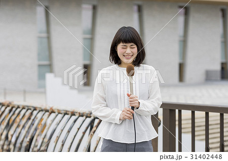 女子アナ　リポーター 31402448