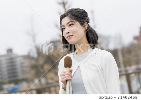 女子アナ　リポーター 31402468