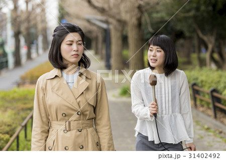 女子アナ 街頭インタビュー 女子アナ 街頭インタビュー 31402492