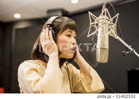 女性 レコーディング 女性 レコーディング 31402532