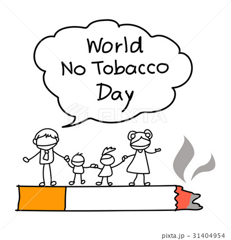 World No-Tobacco Day Stock Vector by ©SSDN 110487342