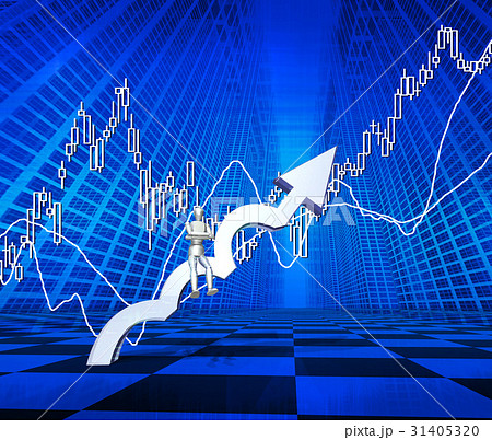 上昇するステップアップと株式投資 31405320