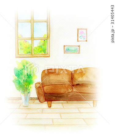 水彩イラスト 部屋 水彩イラスト 部屋 31405443