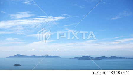 丸亀市の広島と本島と牛島 31405474