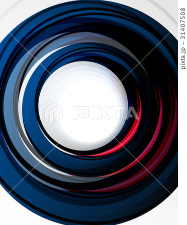 Swirl and circles, futuristic geometrical abstract Swirl and circles, futuristic geometrical abstract 31407508