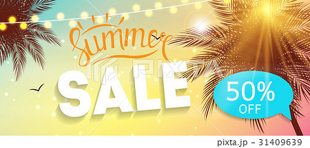Summer Sale Banner Template for your Business 31409639