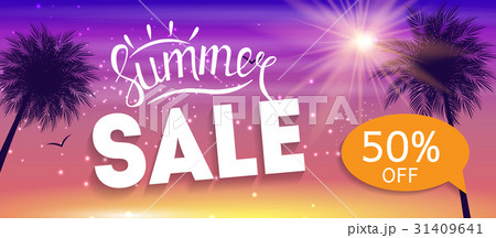 Summer Sale Banner Template for your Business Summer Sale Banner Template for your Business 31409641