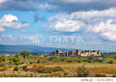Carcassonne Castle, a fortress amidst the 31411641