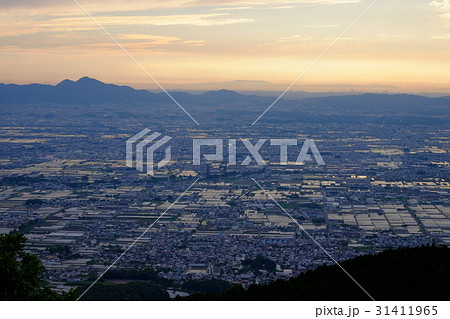 龍王山からの夕景(奈良県天理市) 龍王山からの夕景(奈良県天理市) 31411965