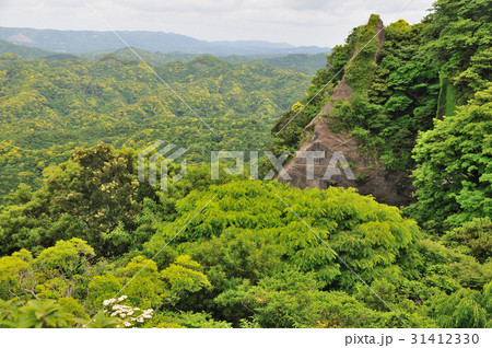 新緑の鋸山（のこぎりやま） 31412330