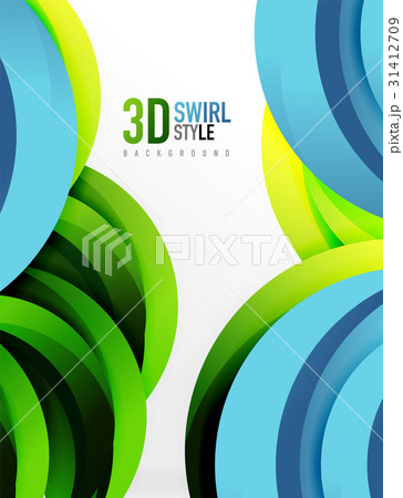 3D wave design 3D wave design 31412709