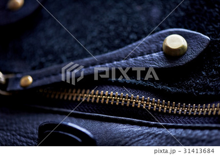 ajar the zipper on a leather bag ajar the zipper on a leather bag 31413684