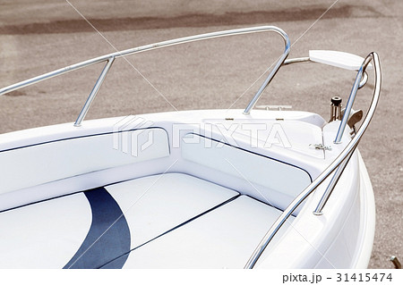 Motor boat stern Motor boat stern 31415474