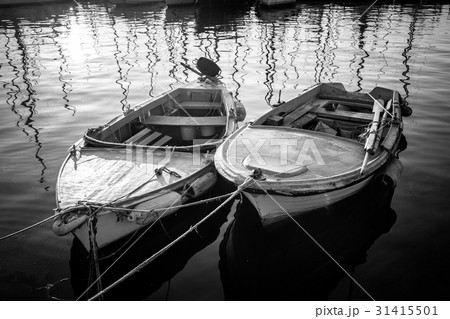 Landscape with boats and sea Landscape with boats and sea 31415501