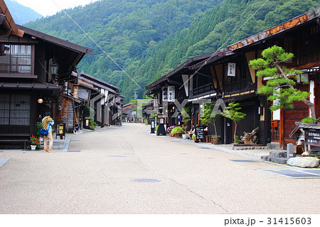 奈良井宿の町並み-中町 奈良井宿の町並み-中町 31415603