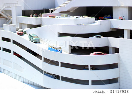 立体駐車場の模型 31417938