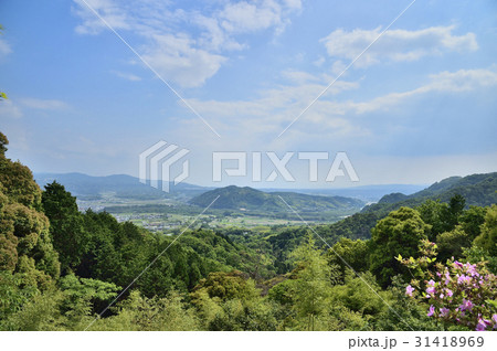 海住山寺　裏庭　眺め 31418969
