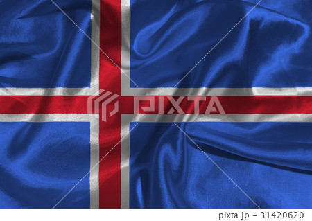 :Iceland flag national flag 3D illustration symbol :Iceland flag national flag 3D illustration symbol 31420620