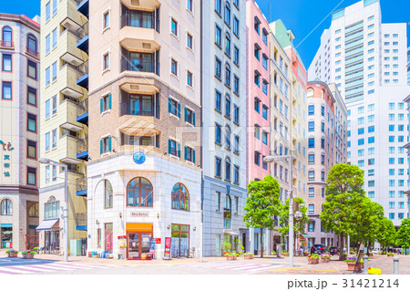 東京　汐留　イタリア街の風景 31421214