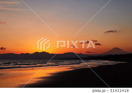 湘南の風景 茅ヶ崎海岸 湘南の風景 茅ヶ崎海岸 31421419