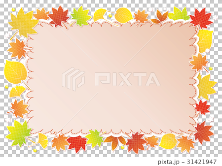 秋のフレーム 紅葉 31421947