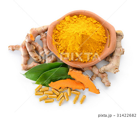 Turmeric powder and turmeric capsules  31422682