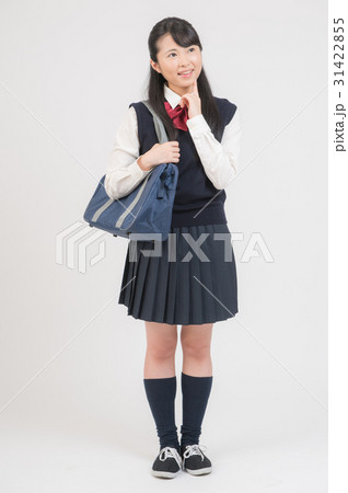ひらめく女子高生 31422855