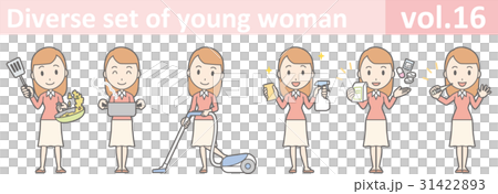 Illustration of a long-haired young lady vol.16 Illustration of a long-haired young lady vol.16 31422893